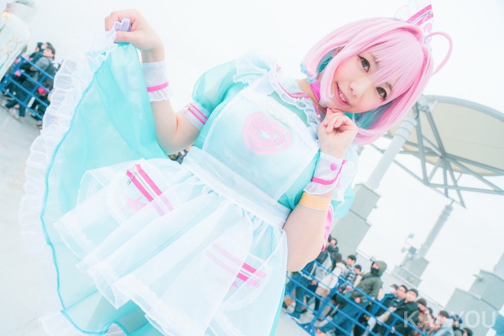 天使みゅ。さん　『アイドルマスターシンデレラガールズ』夢見りあむのコスプレ