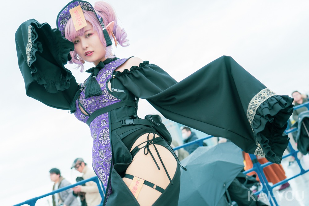 えむさん　キョンシー（M企画による衣装）のコスプレ