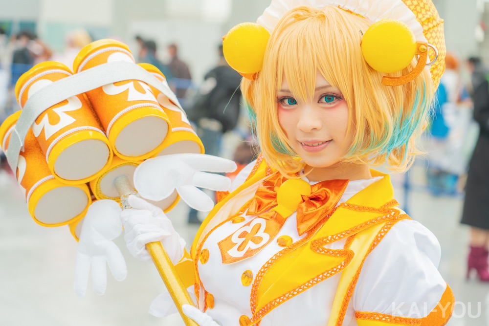 ありささん　『ボンバーガール』パインのコスプレ