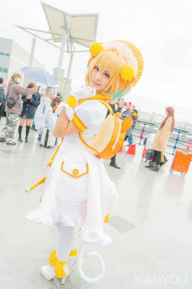 ありささん　『ボンバーガール』パインのコスプレ