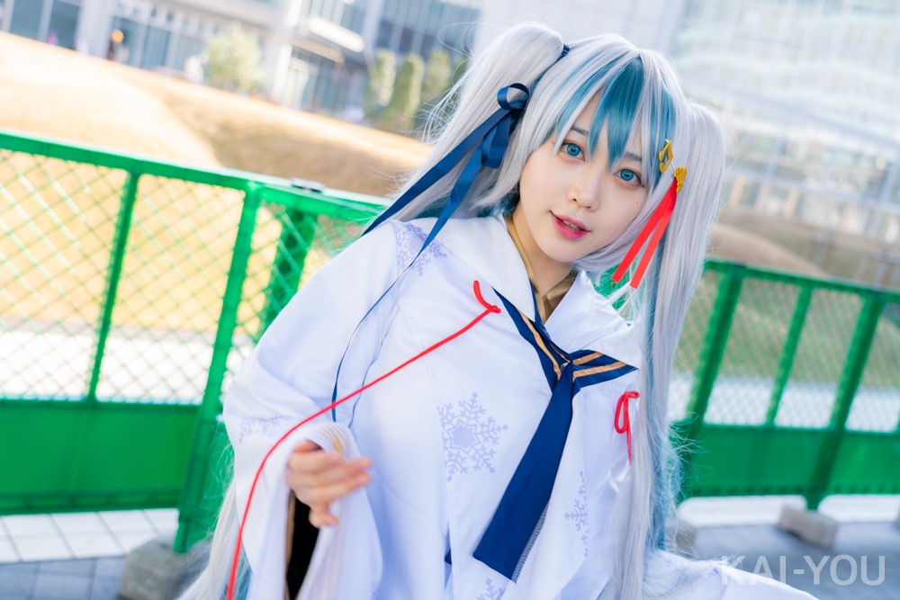 みするさん『初音ミク（雪ミク）』のコスプレ