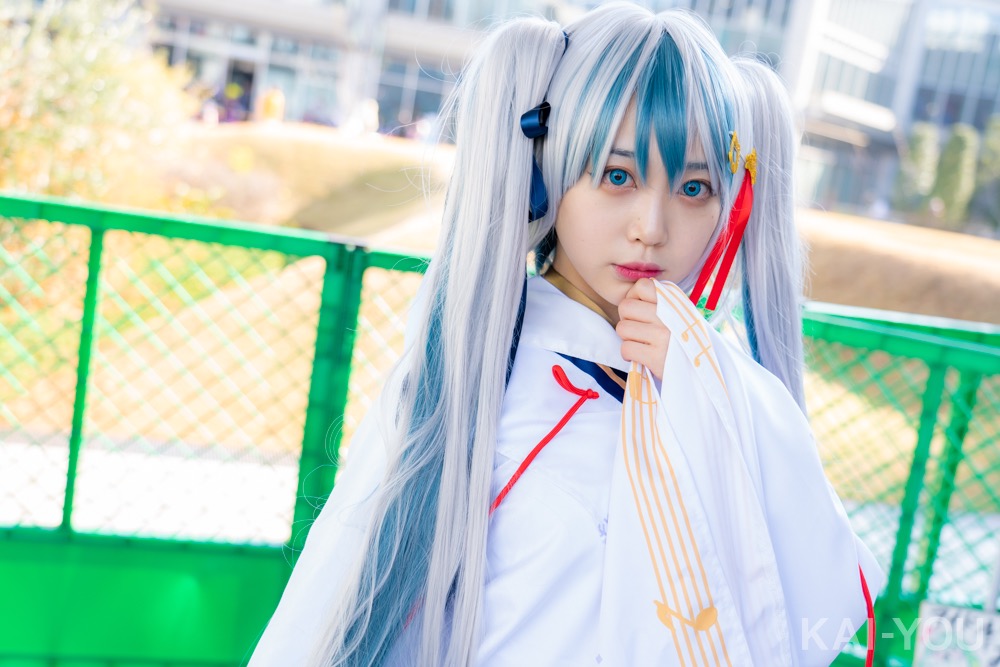 みするさん『初音ミク（雪ミク）』のコスプレ