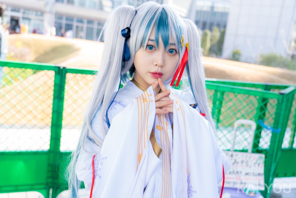 みするさん『初音ミク（雪ミク）』のコスプレ