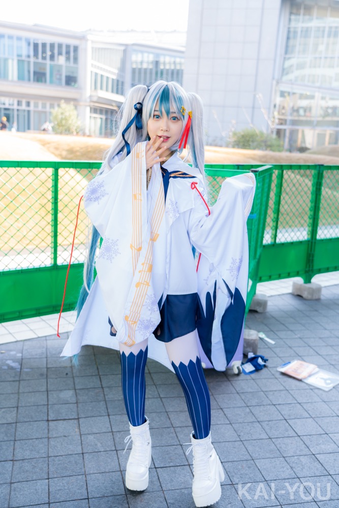 みするさん『初音ミク（雪ミク）』のコスプレ