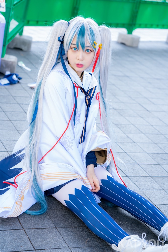 みするさん『初音ミク（雪ミク）』のコスプレ