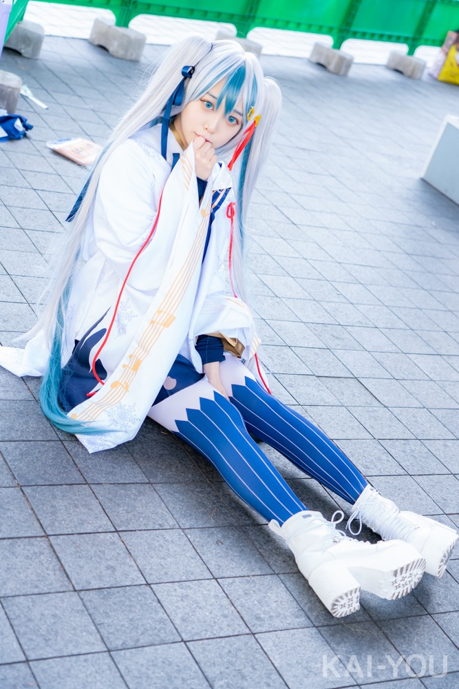 みするさん『初音ミク（雪ミク）』のコスプレ