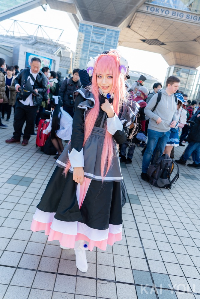 優月心菜さん『ぴたテン』美紗のコスプレ