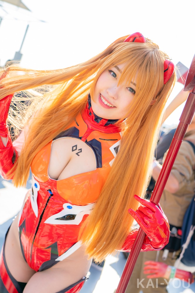 らむさん『ヱヴァンゲリヲン新劇場版』式波・アスカ・ラングレーのコスプレ