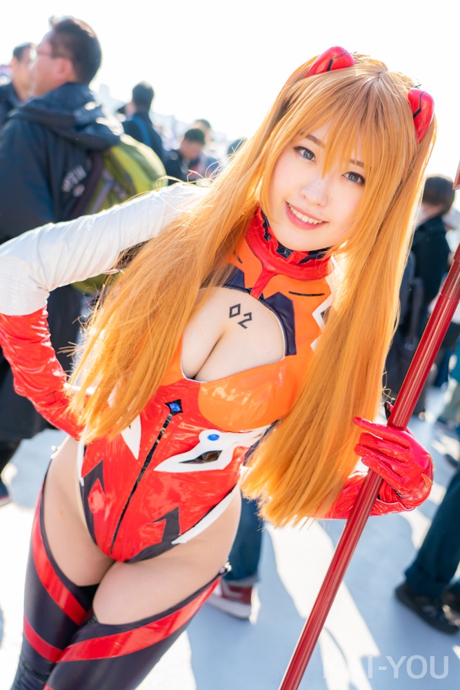 らむさん『ヱヴァンゲリヲン新劇場版』式波・アスカ・ラングレーのコスプレ