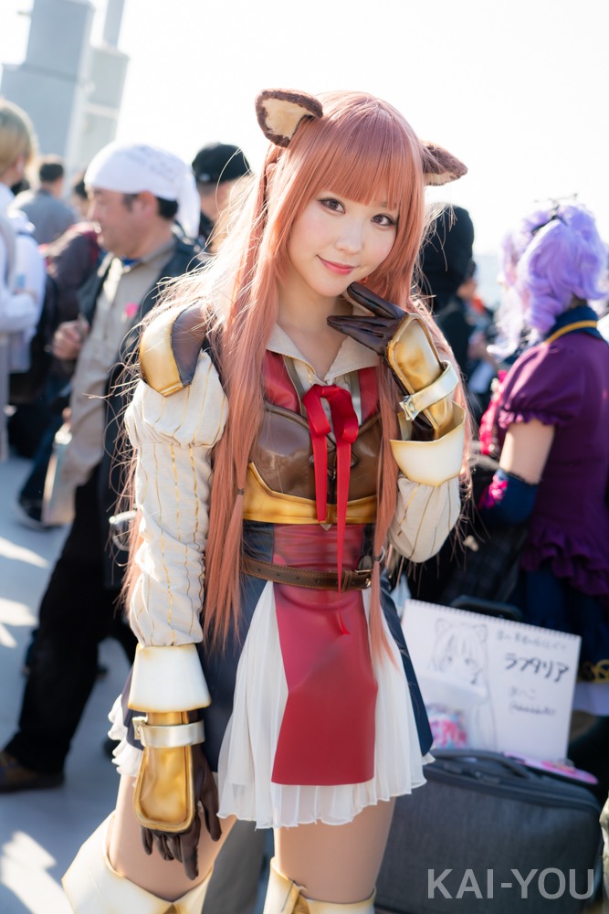 あへこさん『盾の勇者の成り上がり』ラフタリアのコスプレ