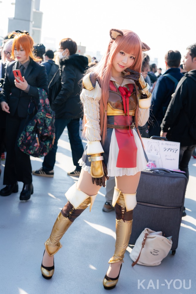 あへこさん『盾の勇者の成り上がり』ラフタリアのコスプレ