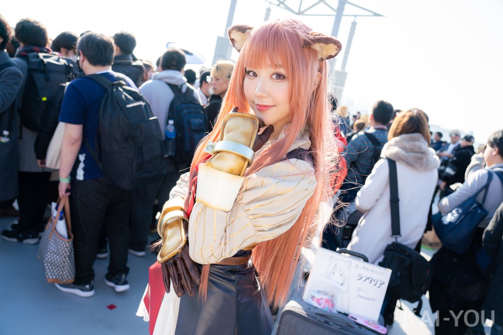 あへこさん『盾の勇者の成り上がり』ラフタリアのコスプレ