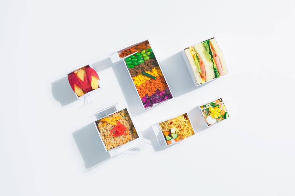 「Tokyo Apartment」弁当／建築弁当設計室 画像はアネーロさんのTwitterより