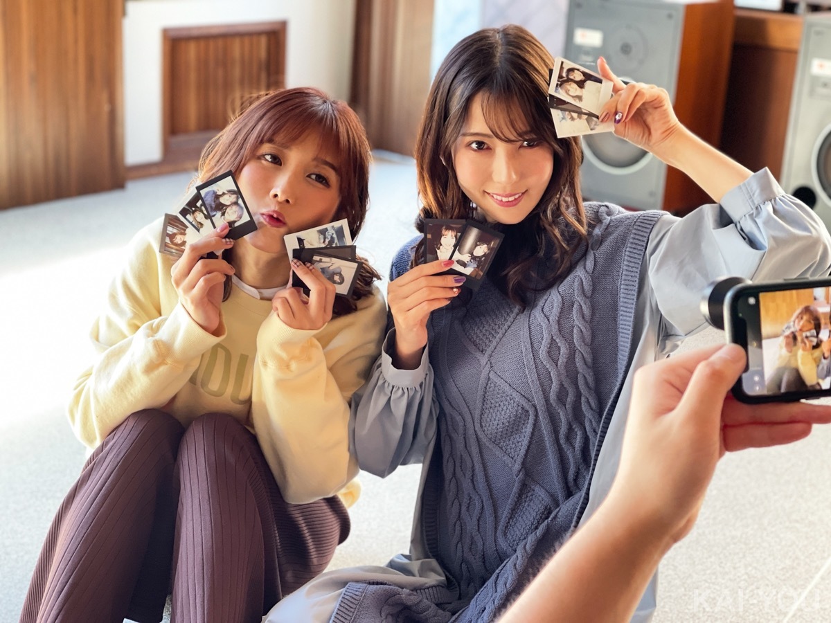 セクシー女優　波多野結衣さんと大槻ひびきさん