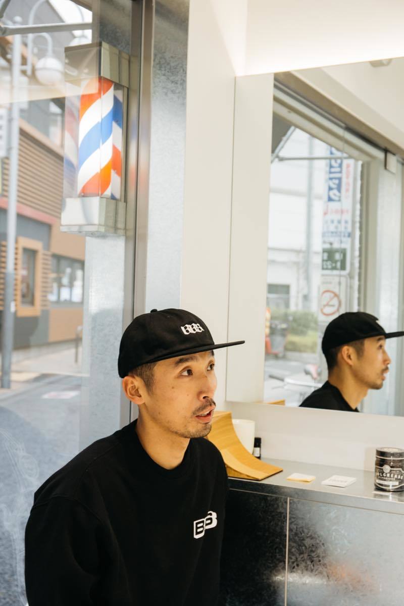 BARBER SAKOTA 伊勢丹メンズ館でのポップアップショップ