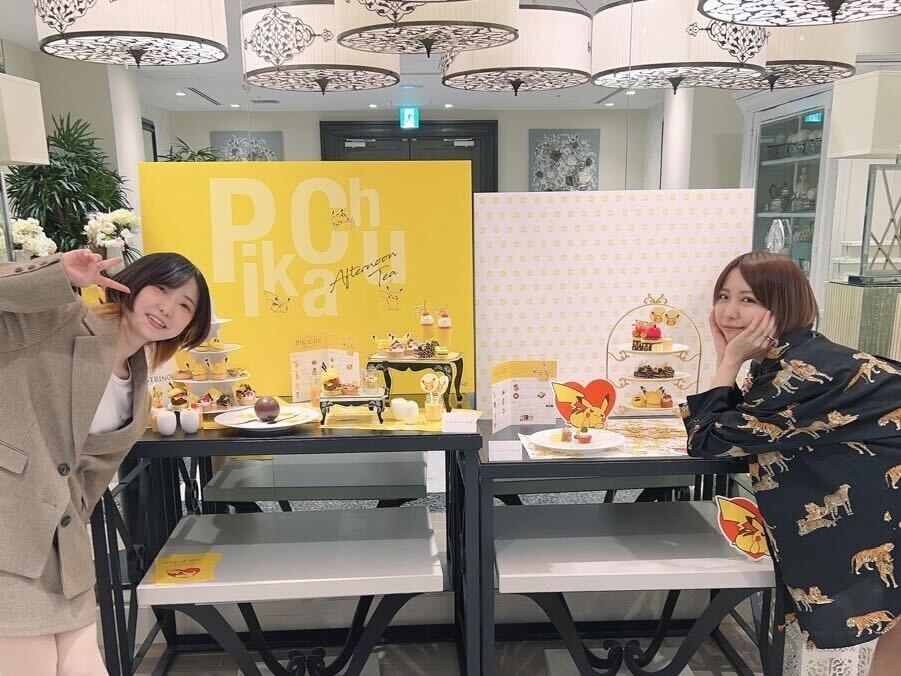 うぎこ（左）とかよちゃん（右）