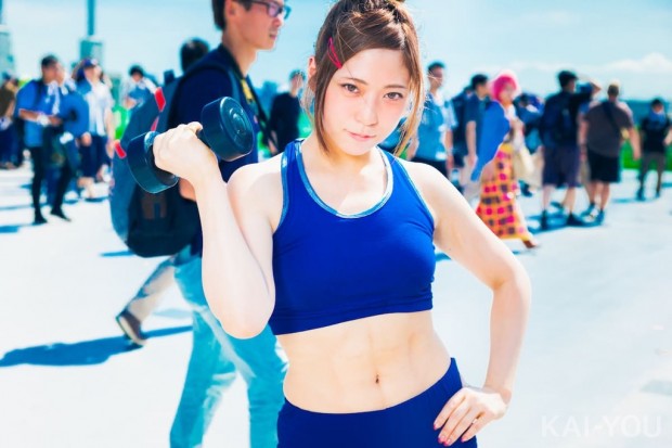 星乃まみさん／『ダンベル何キロ持てる？』上原彩也香