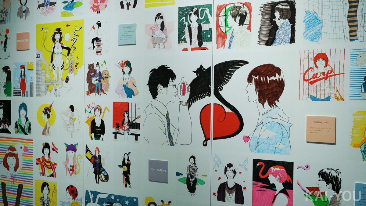 画像49: 中村佑介「絵を描きすぎて人間関係も希薄」20年間の仕事を網羅する展覧会レポート