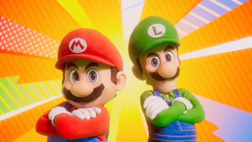 画像は動画「Super Mario Bros. Plumbing」のスクリーンショット-1