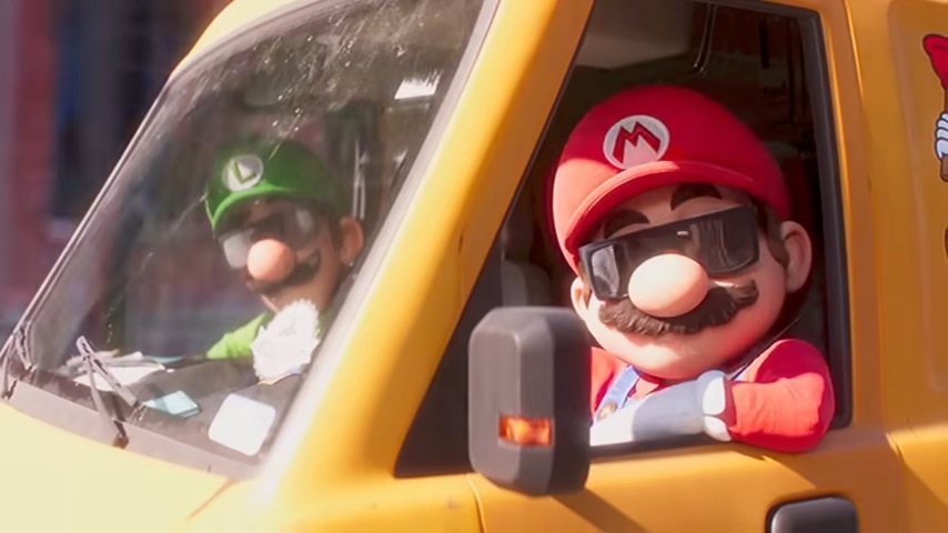 画像は動画「Super Mario Bros. Plumbing」のスクリーンショット-2