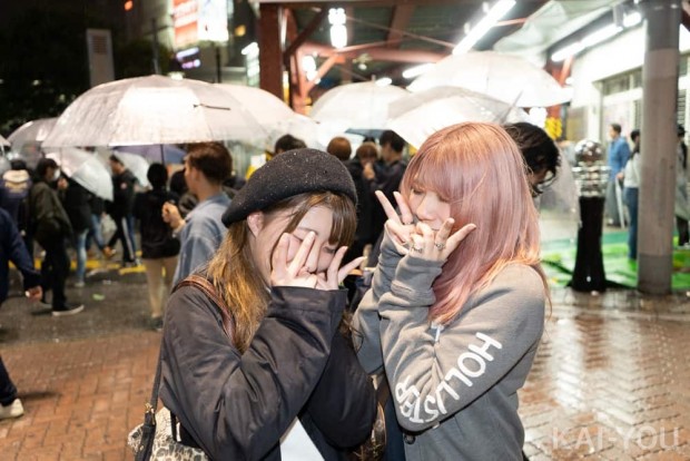 渋谷に集まった人々