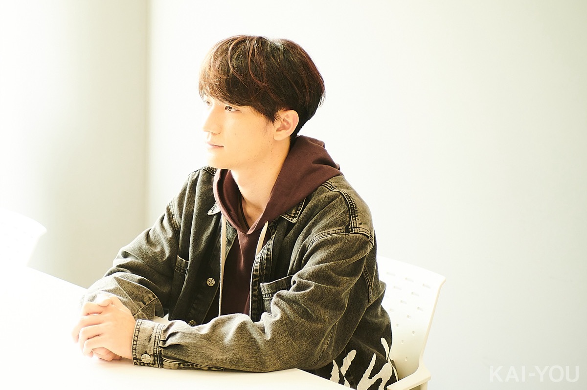 アニメ『アオアシ』声優 熊谷健太郎（竹島龍一役）インタビュー写真