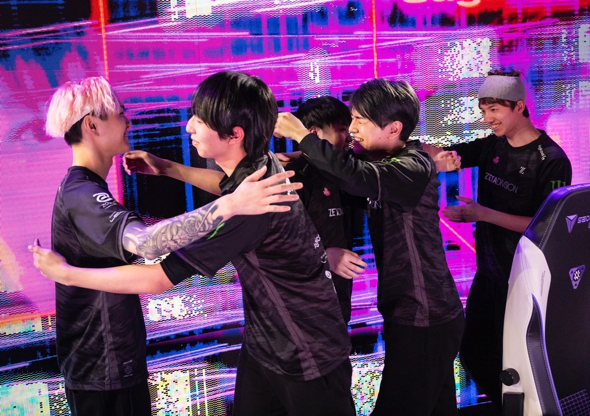 『VALORANT』世界大会でベスト4に進出したZETA DIVISIONのメンバー