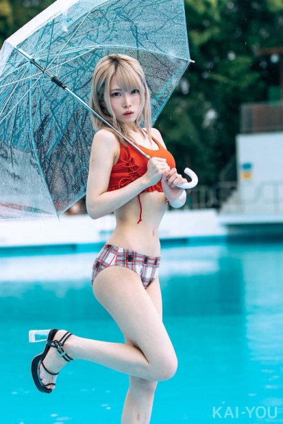 山吹りょうさんの水着グラビア写真_9