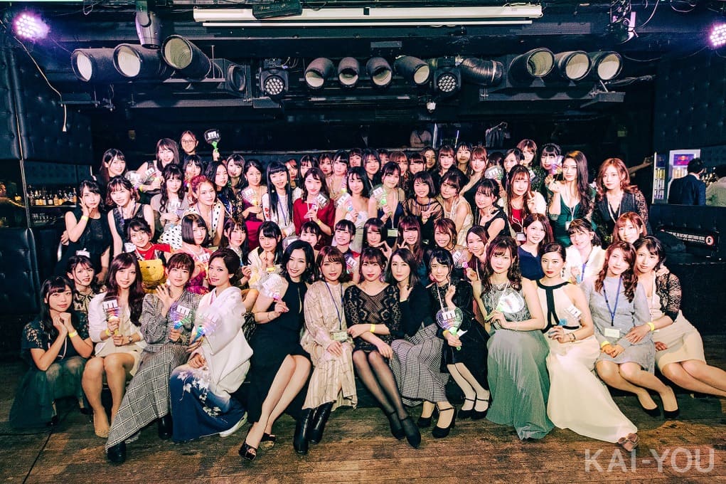 来場した女優は総勢88人