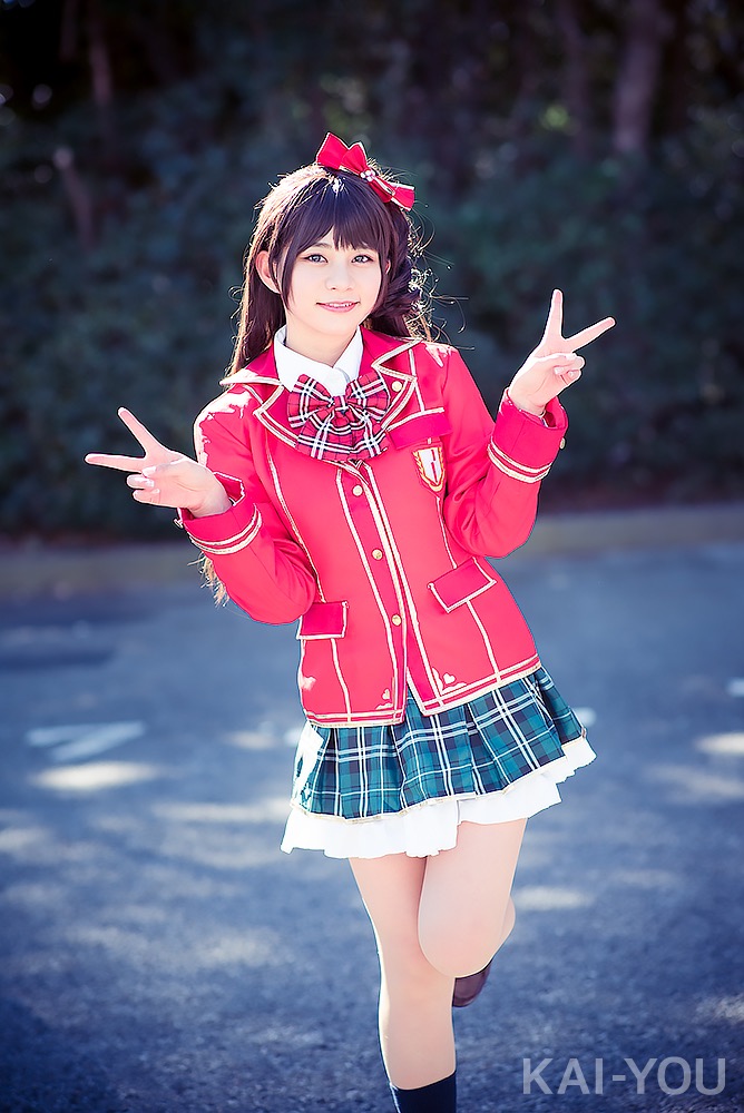 本田夕歩さん／『アイドルマスターシンデレラガールズ』島村卯月のコスプレ