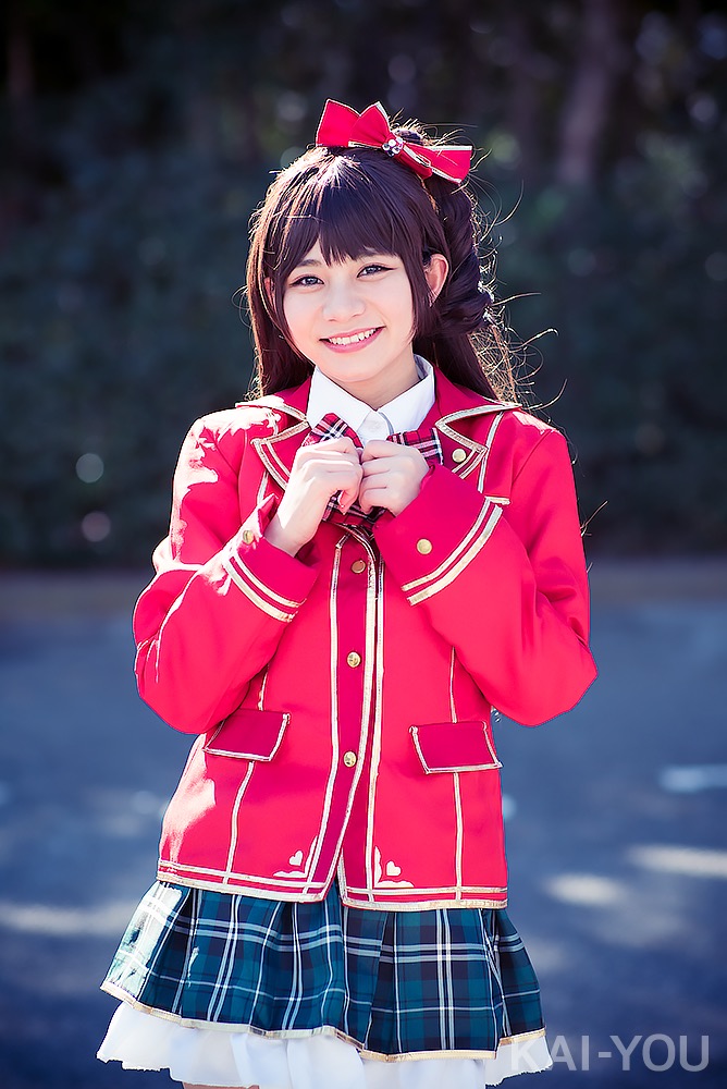 本田夕歩さん／『アイドルマスターシンデレラガールズ』島村卯月のコスプレ