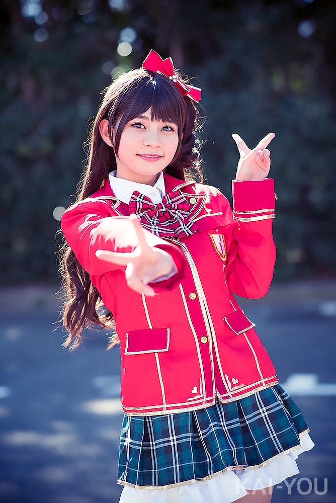 本田夕歩さん／『アイドルマスターシンデレラガールズ』島村卯月のコスプレ