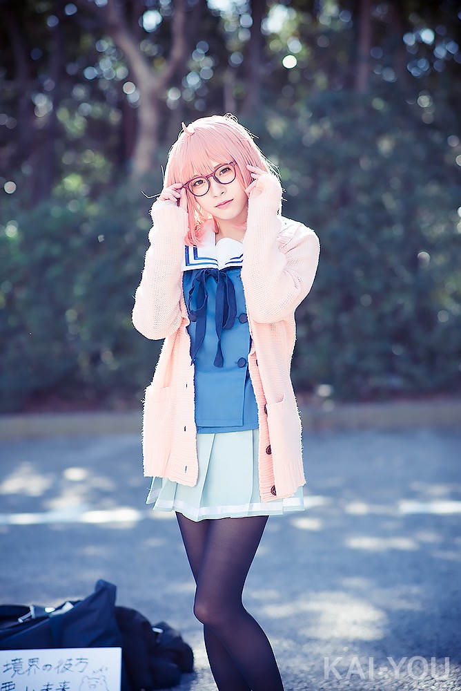 紅羽りおさん／『境界の彼方』栗山未来のコスプレ