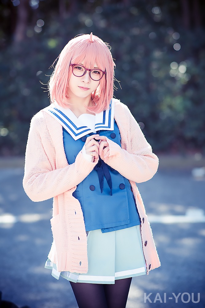 紅羽りおさん／『境界の彼方』栗山未来のコスプレ