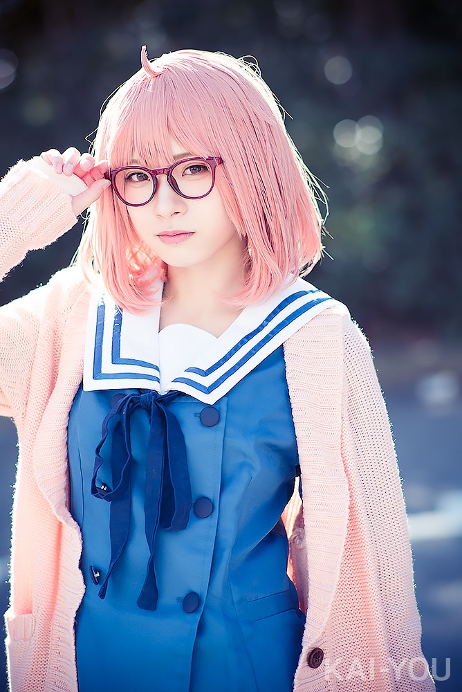 紅羽りおさん／『境界の彼方』栗山未来のコスプレ