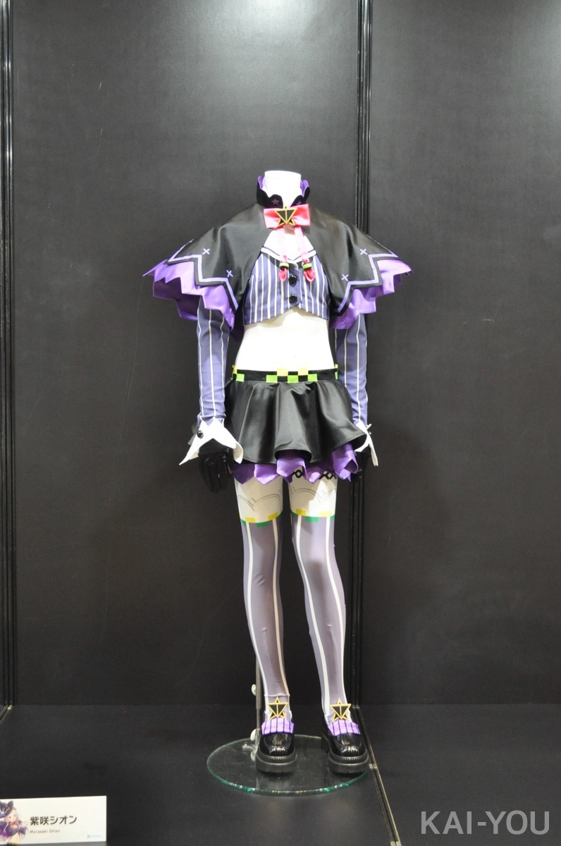 紫咲シオン hololive SUPER EXPO 2022 ホロライブプロダクション全タレント衣装展示