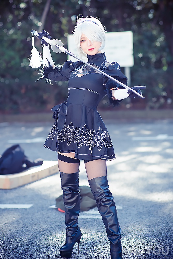 穂波あみさん／『ニーア オートマタ』（NieR:Automata）2Bのコスプレ