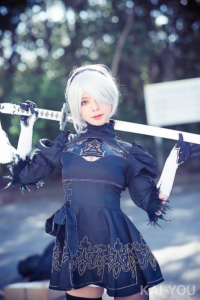 穂波あみさん／『ニーア オートマタ』（NieR:Automata）2Bのコスプレ