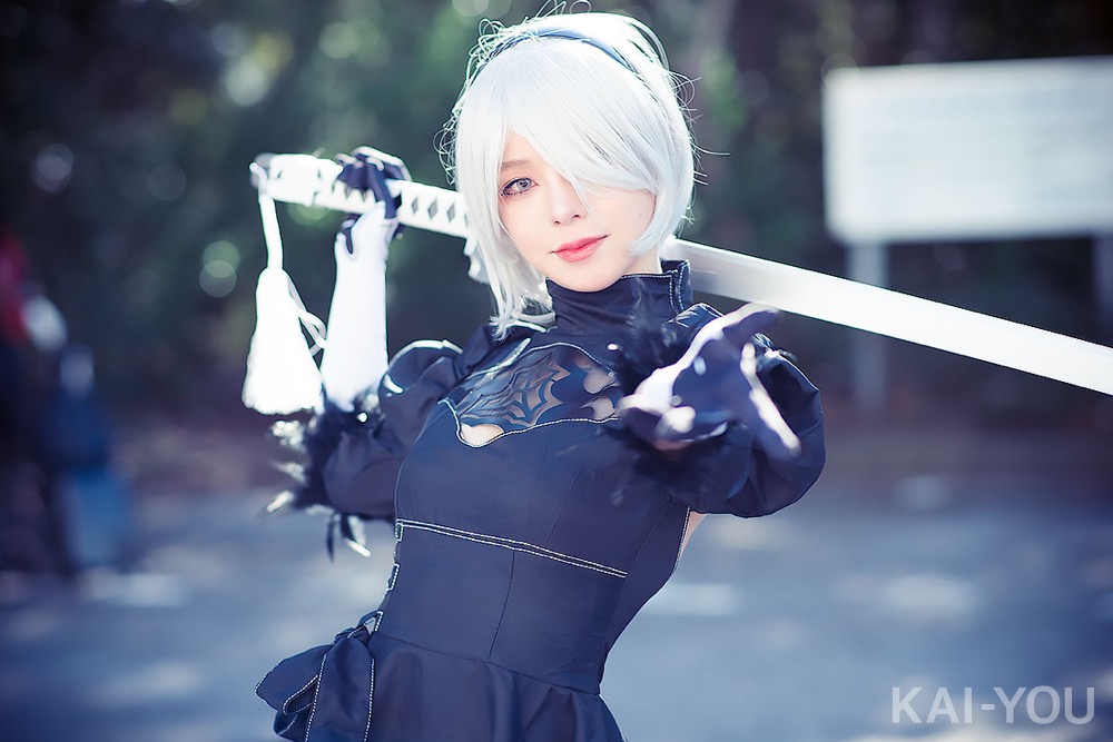 穂波あみさん／『ニーア オートマタ』（NieR:Automata）2Bのコスプレ