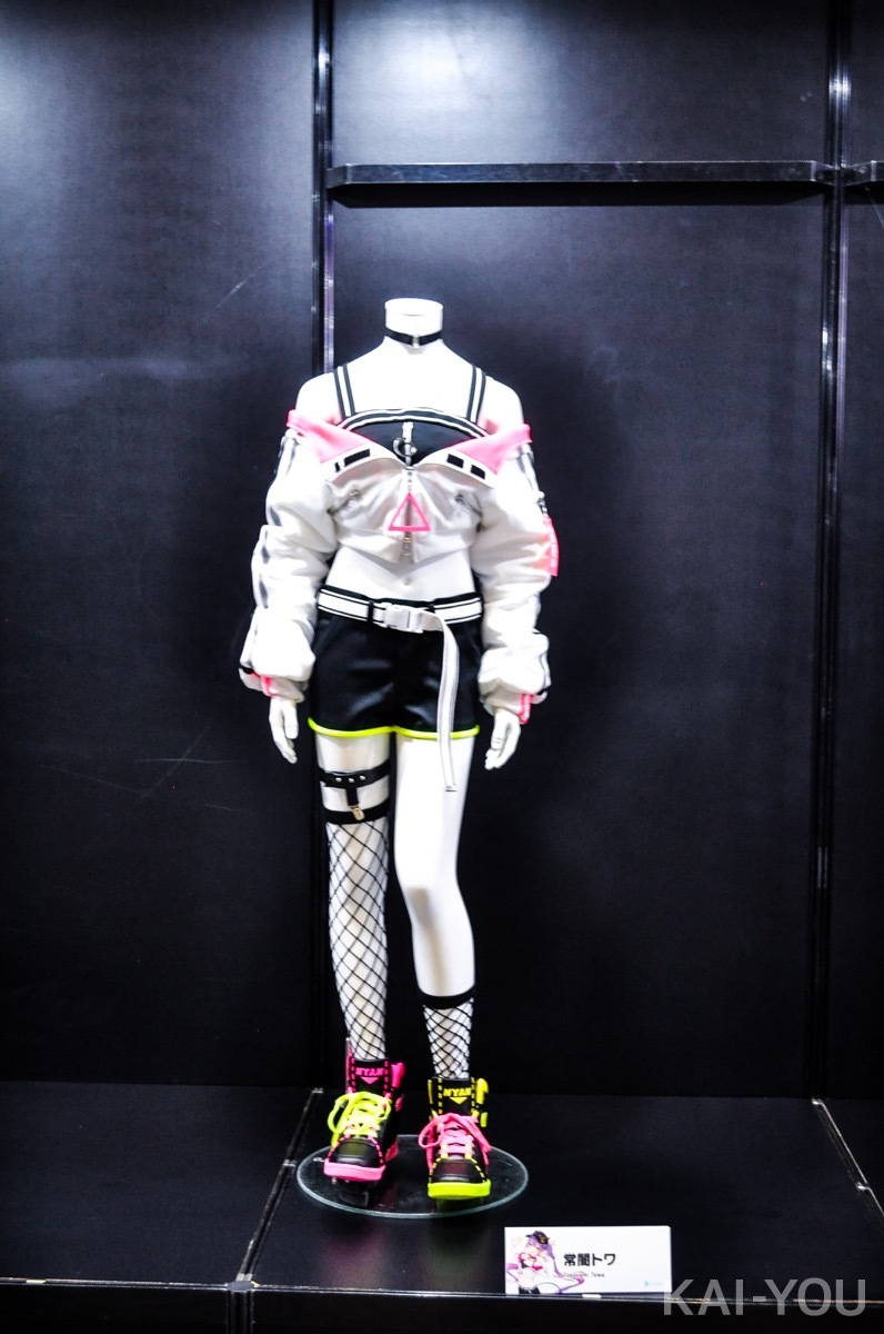 常闇トワ hololive SUPER EXPO 2022 ホロライブプロダクション全タレント衣装展示