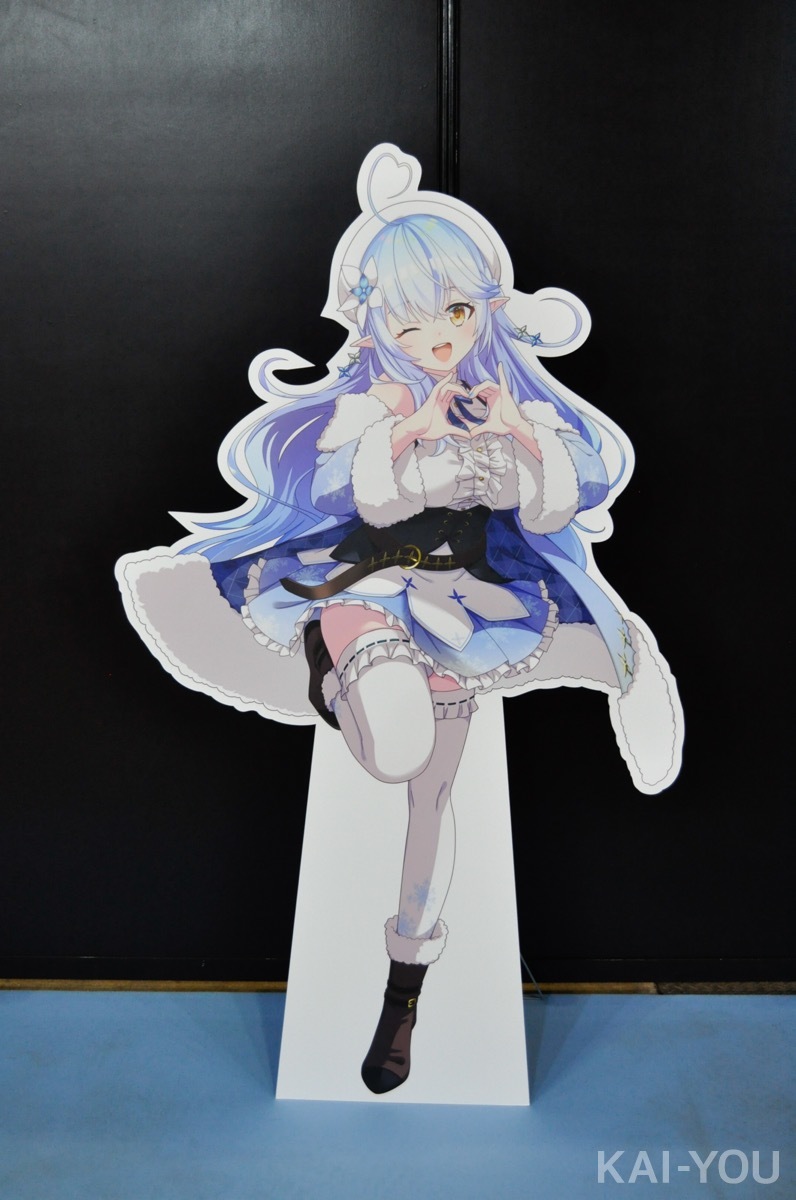 雪花ラミィ「hololive SUPER EXPO 2022」等身大イラストパネル