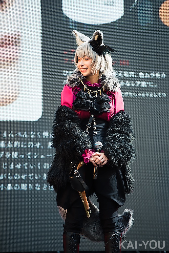 “ケモミミ“人狼コスプレの宇垣美里さん