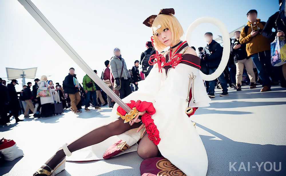 キノコさん「コミックマーケット97（C97）」コスプレ／『グランブルーファンタジー 』ヴァジラ