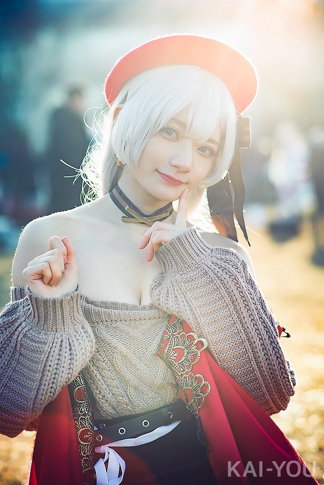 「尊みを感じて桜井」写真　エキゾチックな美女コスプレイヤー【コミケ97】