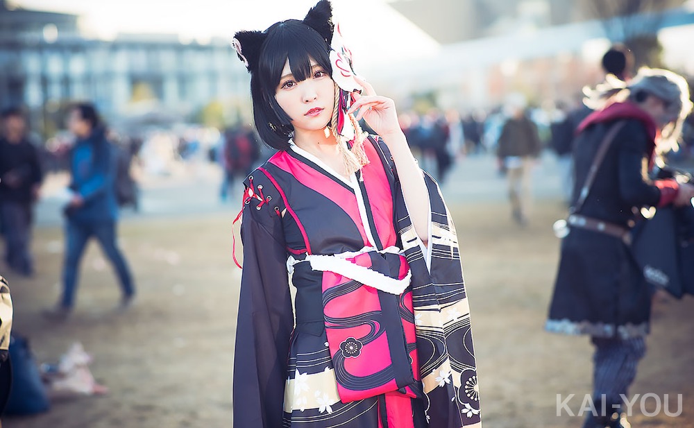 涼本奈緒さん「コミックマーケット97」（C97）／『アズールレーン』山城のコスプレ写真