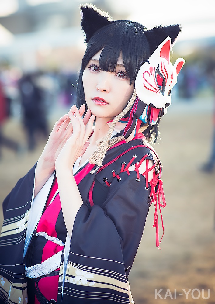 涼本奈緒さん「コミックマーケット97」（C97）／『アズールレーン』山城のコスプレ写真