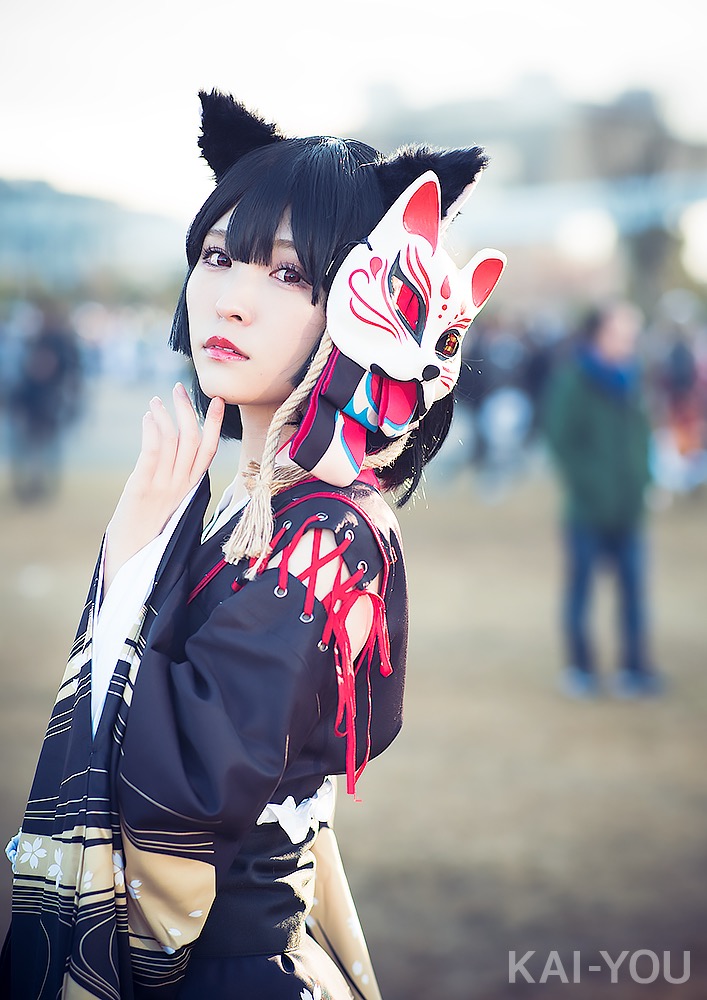 涼本奈緒さん「コミックマーケット97」（C97）／『アズールレーン』山城のコスプレ写真