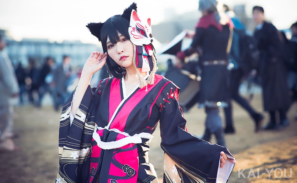 涼本奈緒さん「コミックマーケット97」（C97）／『アズールレーン』山城のコスプレ写真