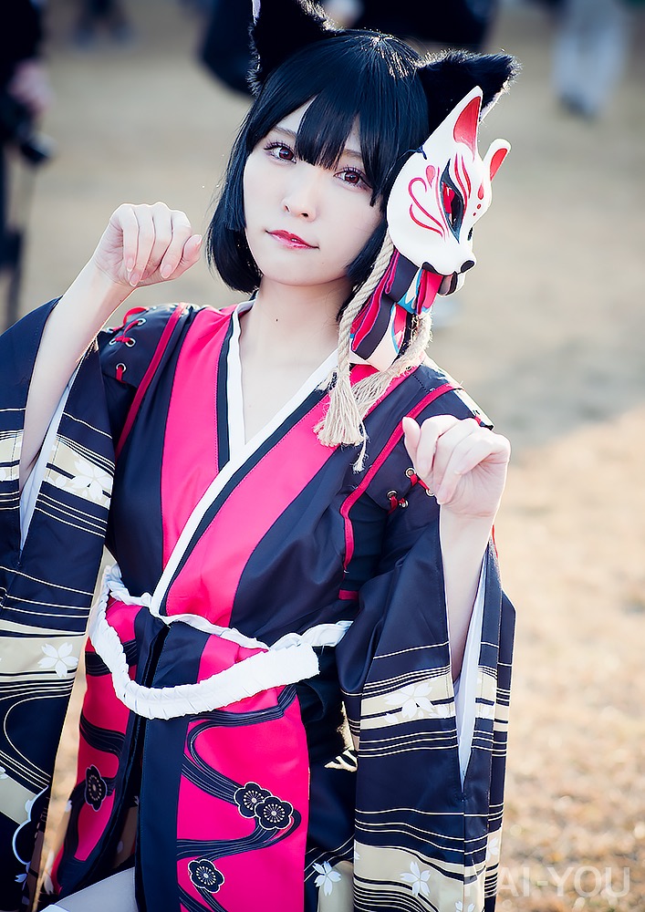 涼本奈緒さん「コミックマーケット97」（C97）／『アズールレーン』山城のコスプレ写真