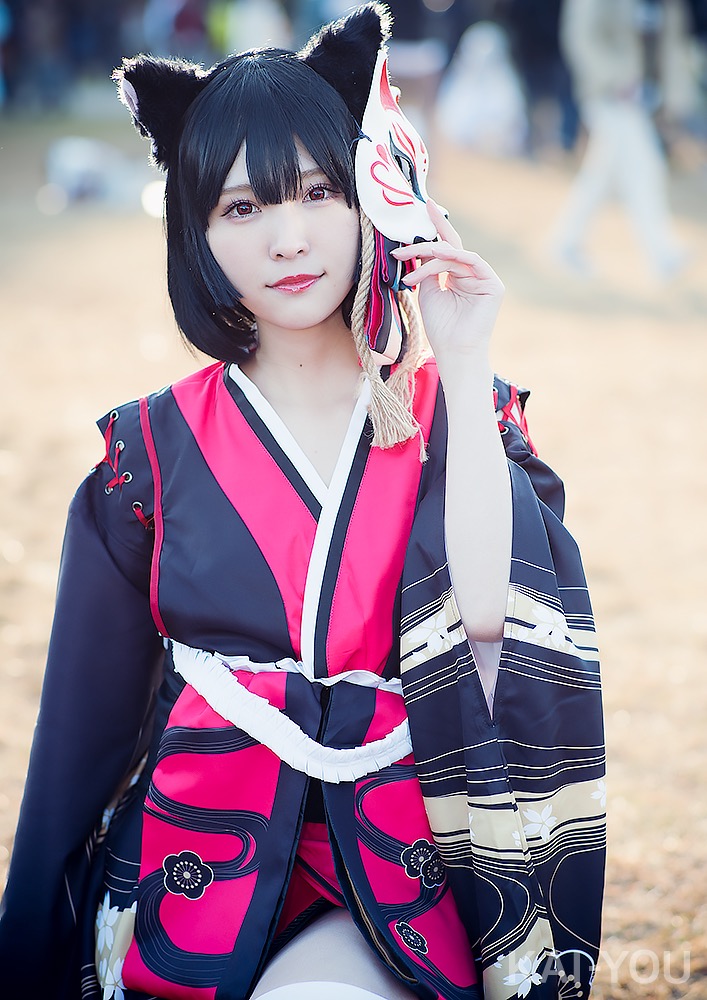 涼本奈緒さん「コミックマーケット97」（C97）／『アズールレーン』山城のコスプレ写真